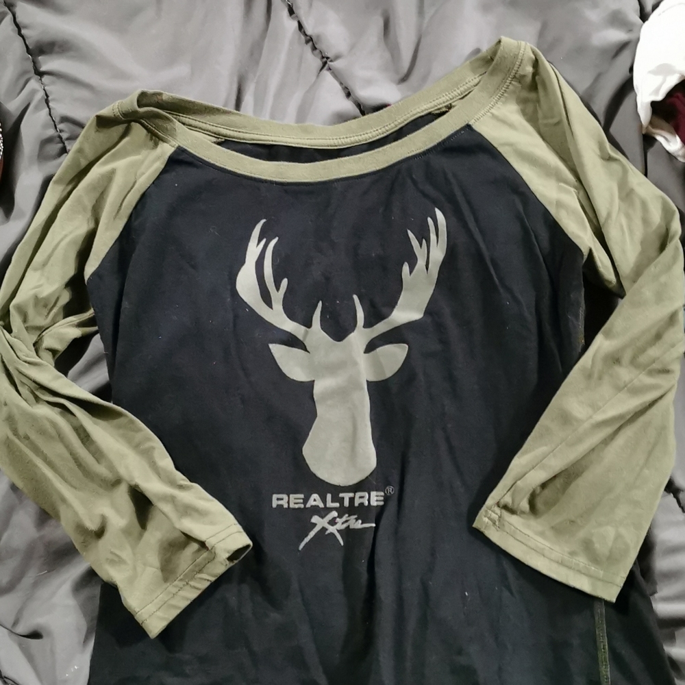 Realtree 3/4 sleeve top